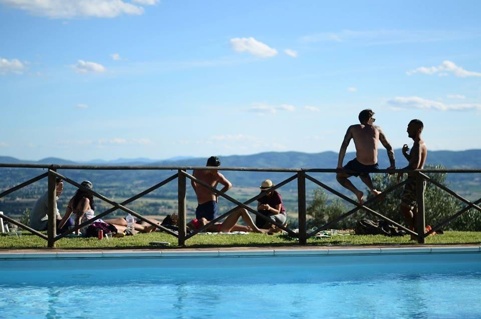 Agriturismo Villa Gabbiano Capodacqua  المظهر الخارجي الصورة